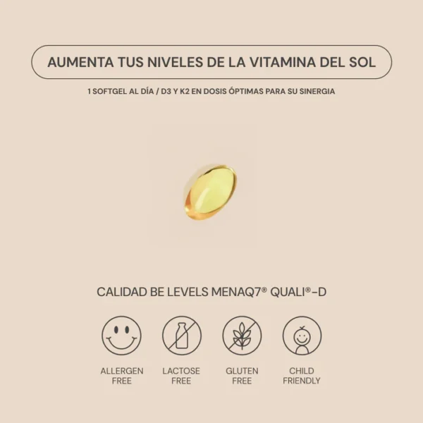 Essential D3+2K (60 cápsulas) - Imagen 3