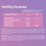 tabla-nutricional-fertility-formula-belevels